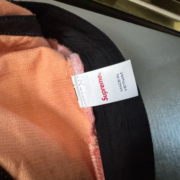 Supreme corduroy pocket cap peach - Picture 6 of 6